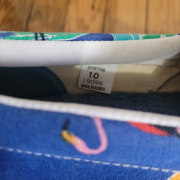 vtg 80/90s Converse All Stars 10US Hawaiian Slip On Sneakers Made in Korea - Picture 7 of 8